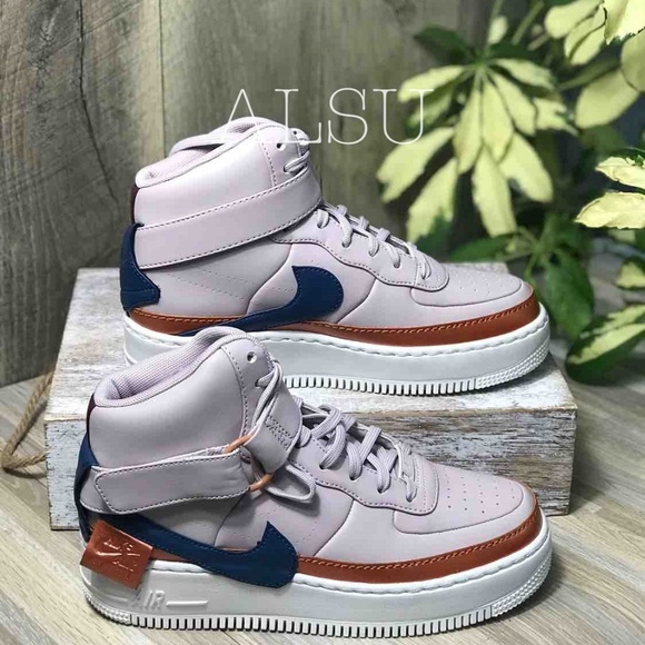 Nike AIr Force 1 Jester HI XX Violet ASH W AUTHENT - Picture 3 of 7